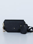 Peta & Jain Legacy Bag Black Pebble