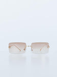 Killing Me Softly Sunglasses Light Brown