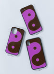 Peace Train iPhone Case Brown / Pink