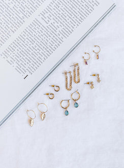 Foster Earrings Pack Gold / Multi