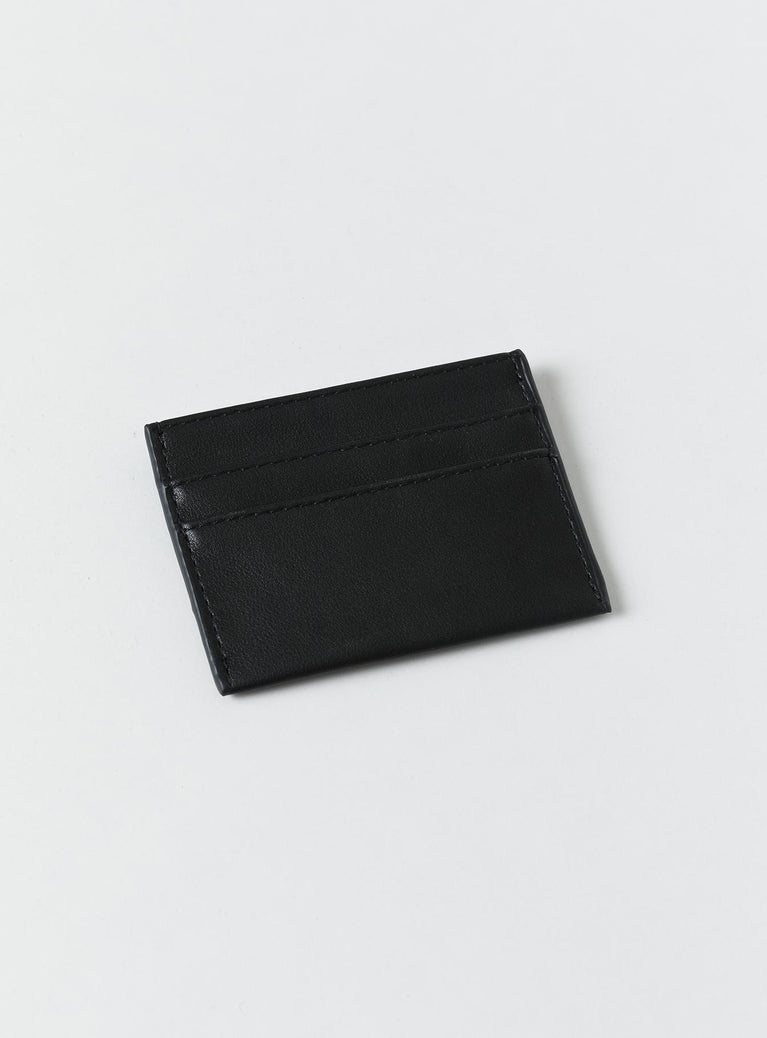 Card holder Multiple card slots Fully lined