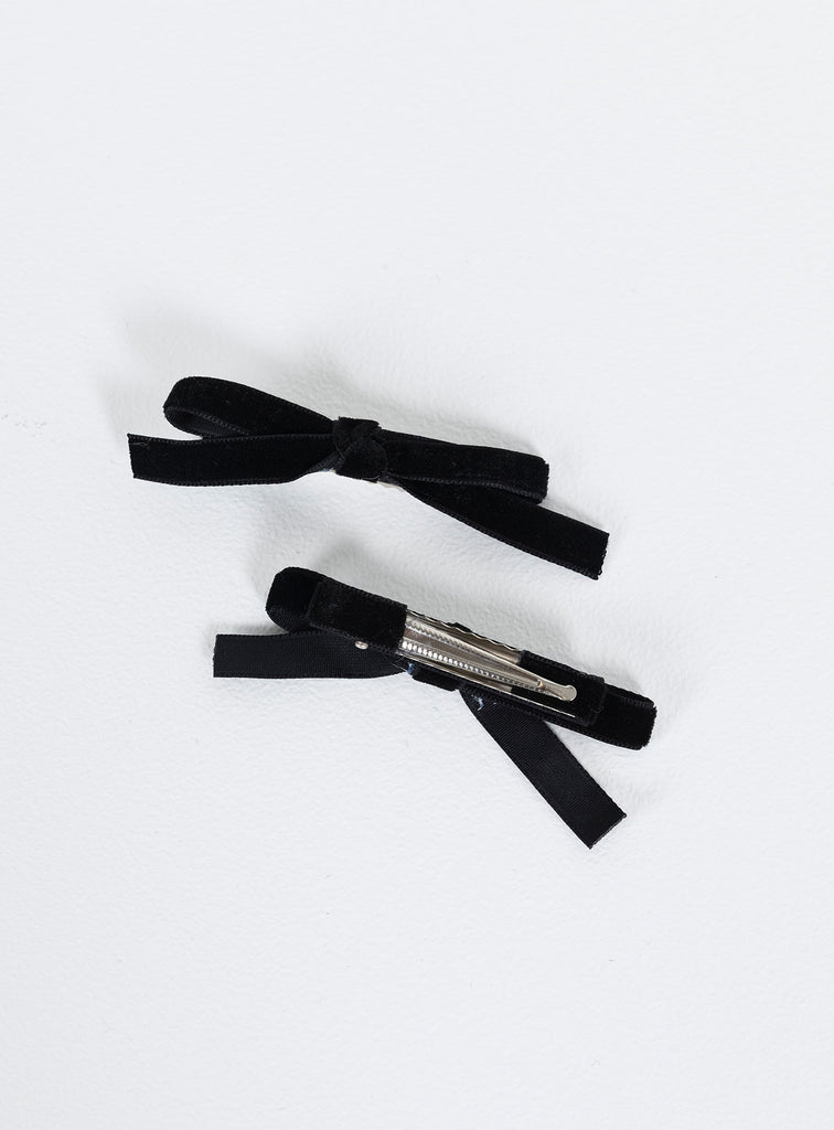 Mckilah Hair Clips Black