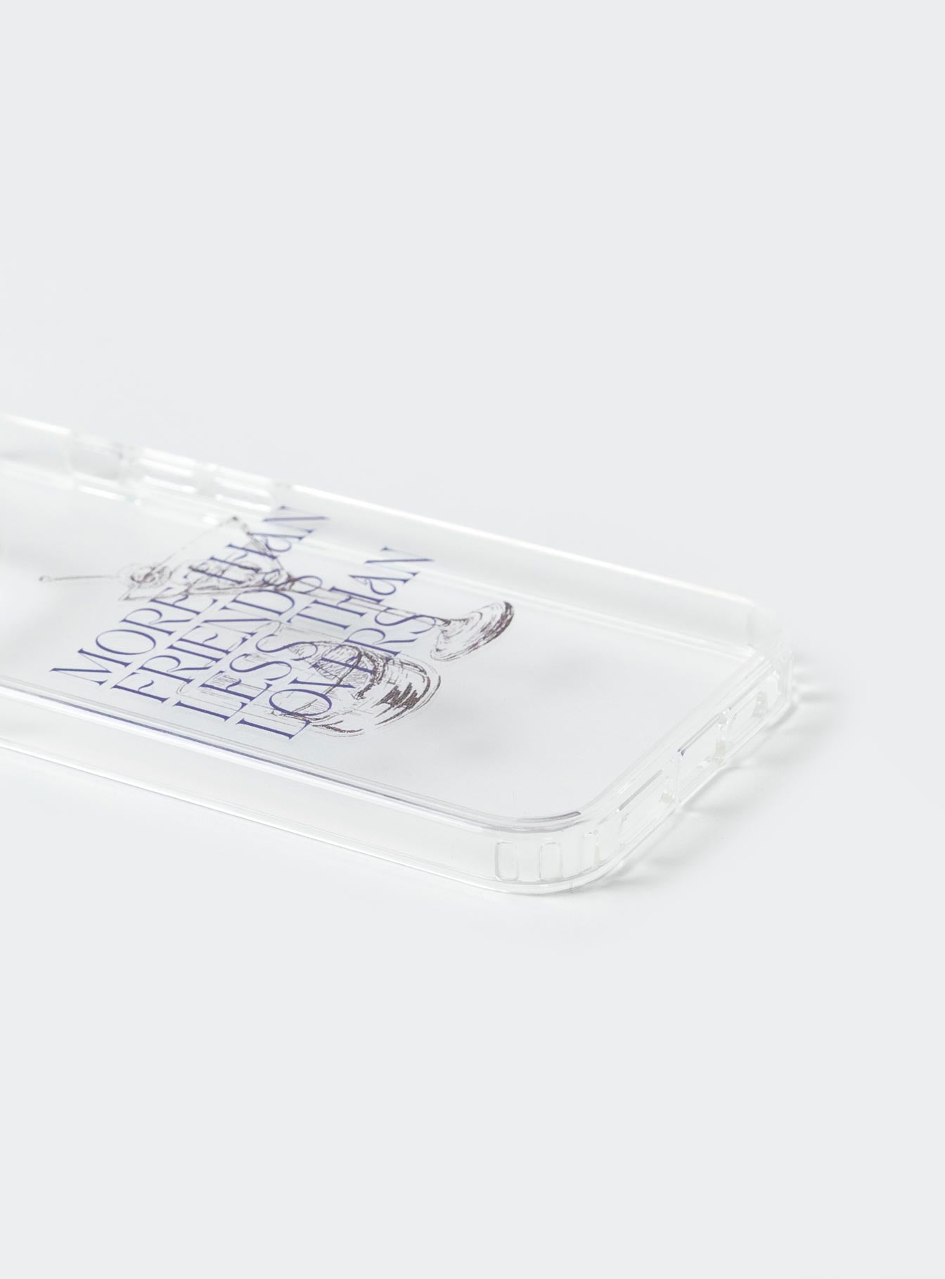 iPhone case Clear plastic style Graphic print
