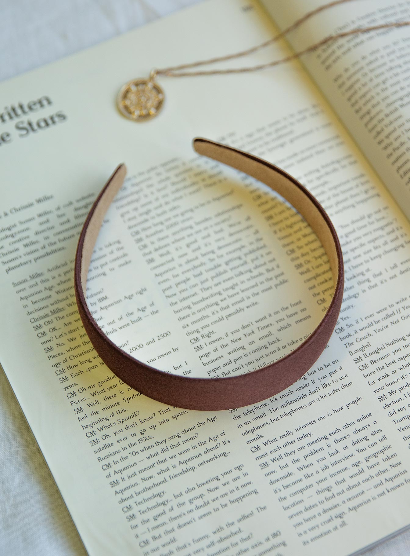 Bratitude Headband Brown