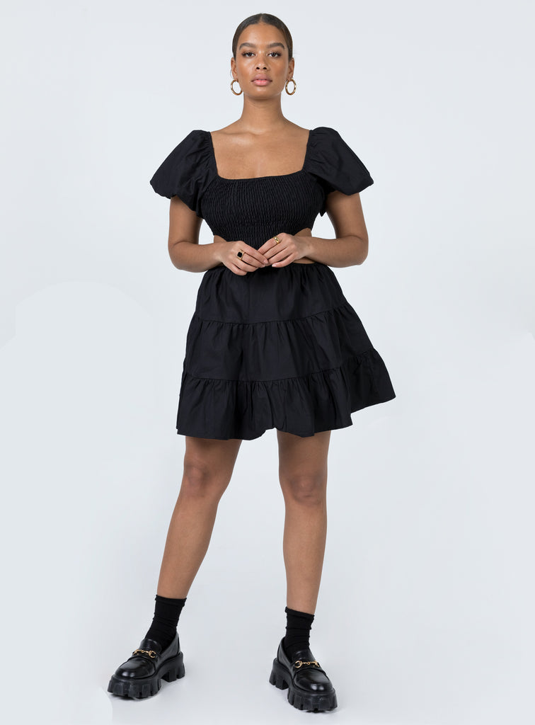 Amber Mini Dress Black