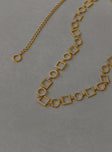 Lucania Chain Belt Gold