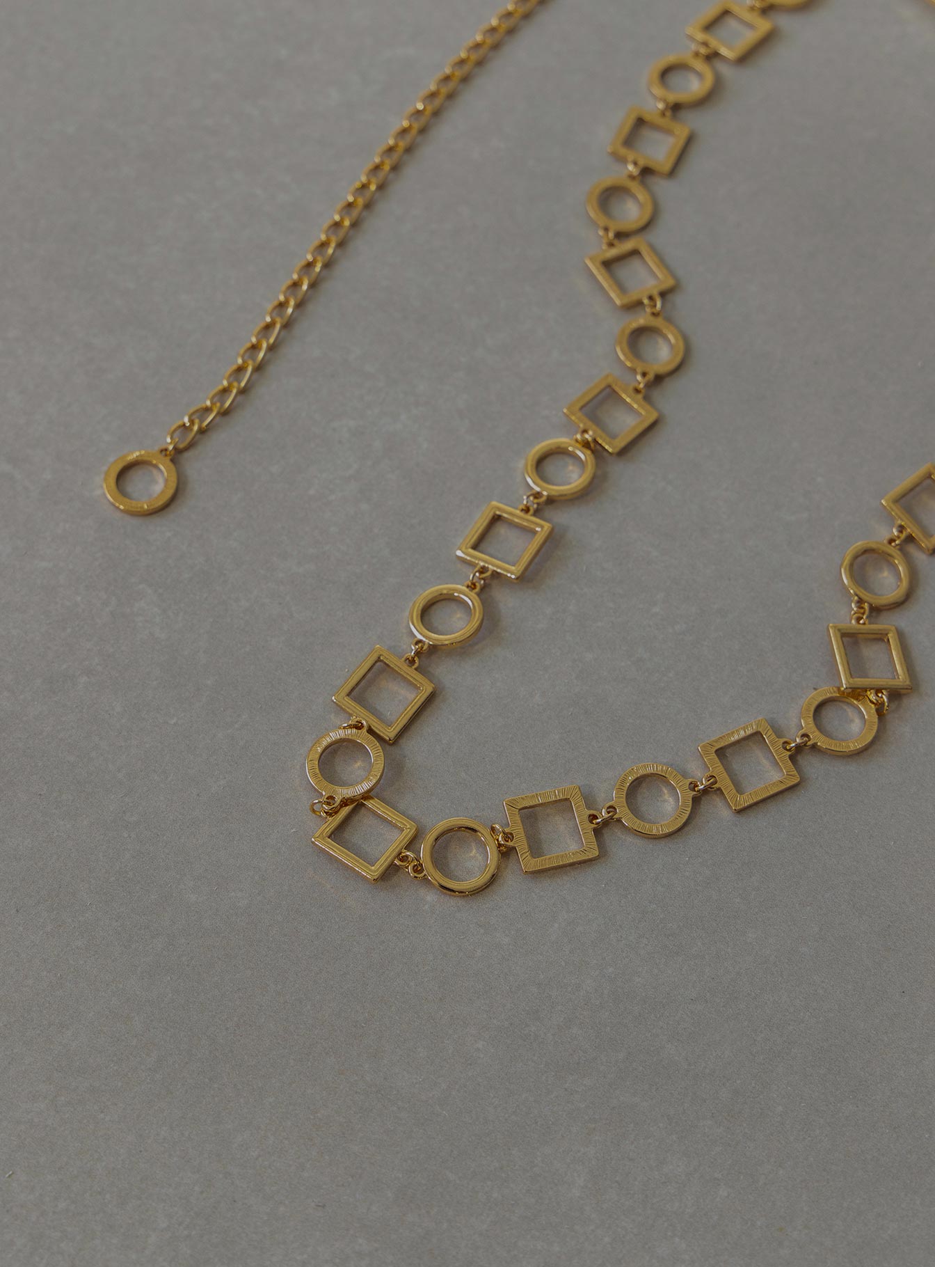 Lucania Chain Belt Gold