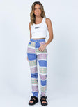 Princess Polly Mid Rise  The Ragged Priest Vision Jeans Multi