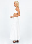 Porto Maxi Skirt White Princess Polly  Maxi 