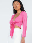 Princess Polly  Gonzalo Shirt Pink