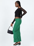 product Oscar Maxi Skirt Dark Green Princess Polly  Maxi 