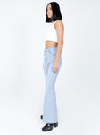Princess Polly High Rise  Better With You Jeans Light Wash Denim