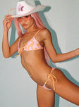 Janey Bikini Bottoms Pink / Orange