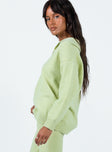 Waite Knit Sweater Sage Princess Polly  regular 