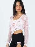 Treva Sweater Pink Princess Polly  Cropped 