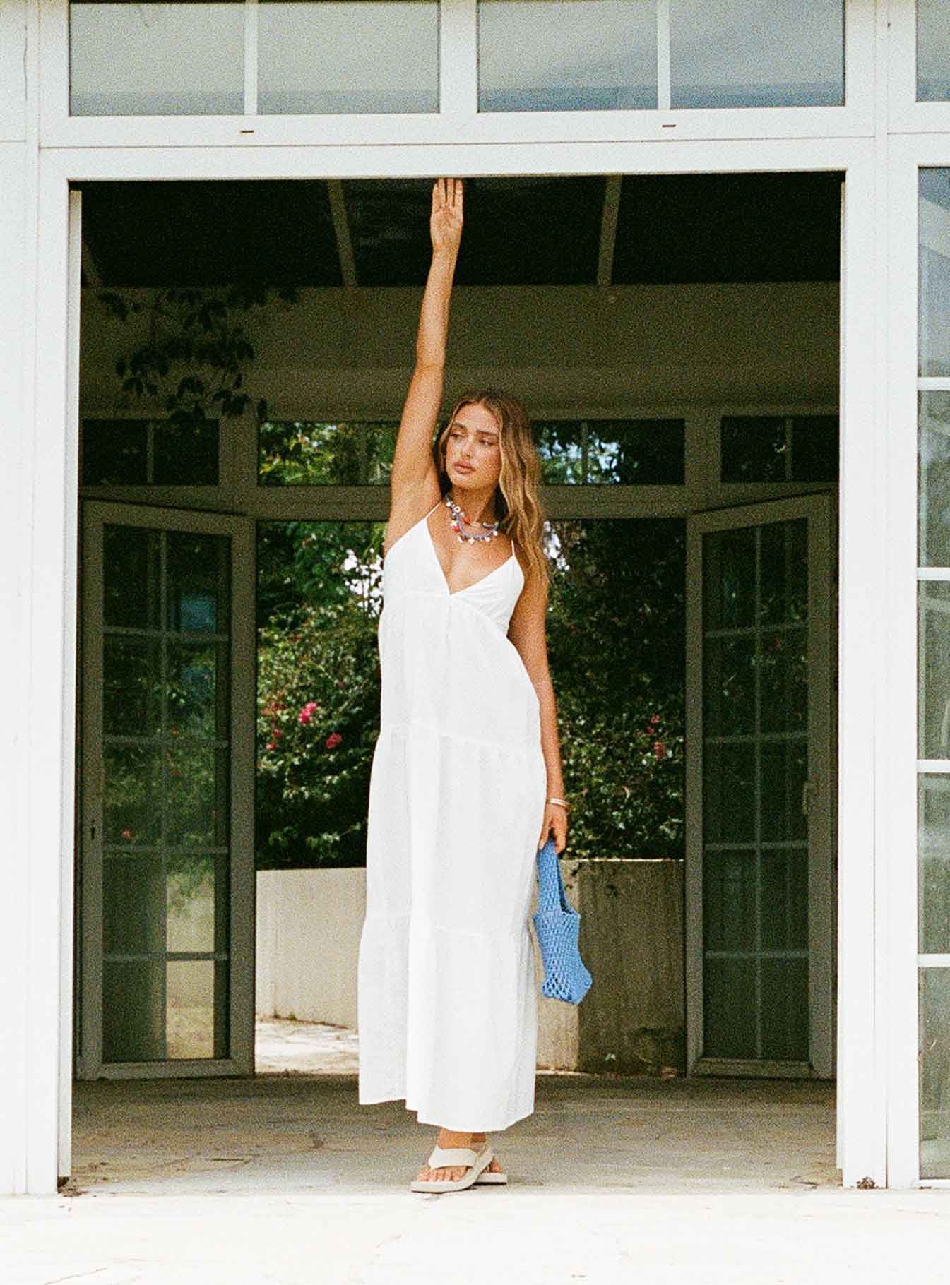Chelsea Maxi Dress White | Princess Polly Chelsea Maxi Dress White | Princess Polly
