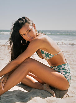 Tyla Swim Shorts Green Multi