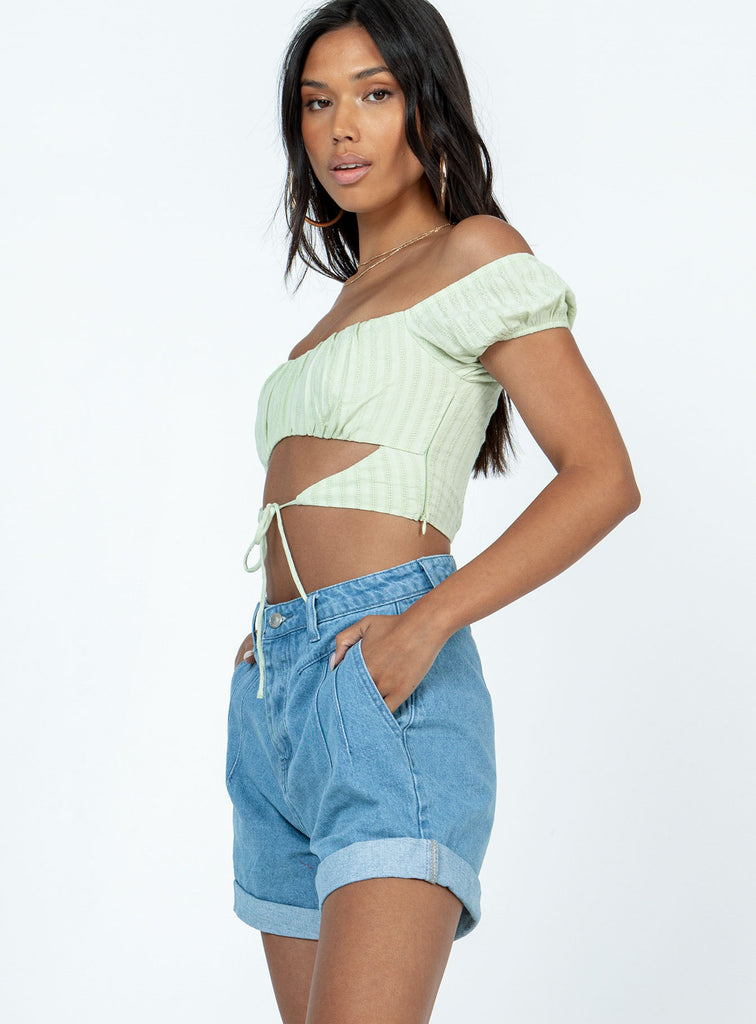 Lennox Denim Shorts Denim