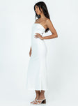 Princess Polly Sweetheart Neckline  Carter Maxi Dress White