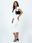 product Princess Polly Crew Neck  Ellisen Midi Dress White