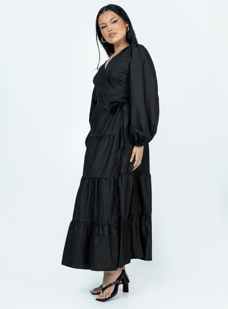 Helima Maxi Dress Black