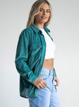 Rylan Shirt Teal