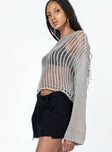 The Kennedy Sweater Beige Princess Polly  Cropped 