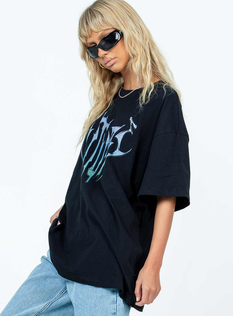 Future Oversize Tee Black