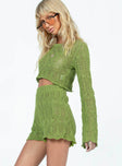 Leah Knit Set Green