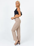 product Princess Polly High Waisted Pants High Waisted Pants High Waisted Pants  Titius Pants Beige Tall