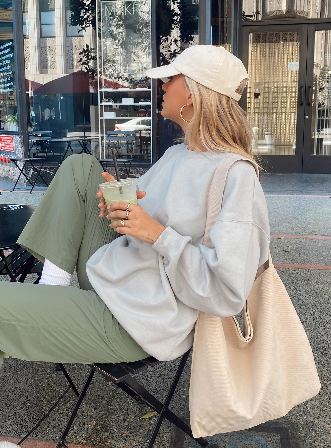 Amato Sweatshirt Grey Princess Polly  Cropped 