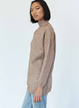 Winston Oversize Jumper/Sweater Beige