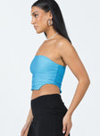 product Princess Polly Sleeveless Square Neck  Seabrook Tube Top Blue