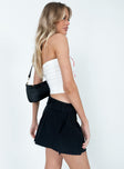 Elle Mini Skirt Black Princess Polly  Mini Skirts 