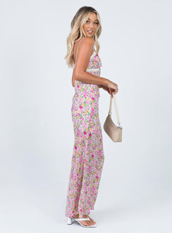 product Princess Polly Scoop Neck  Emily Maxi Dress Pink Floral