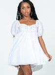 Princess Polly Sweetheart Neckline  Lillien Mini Dress White