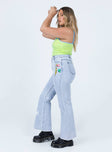Princess Polly Mid Rise  All The Emotions Denim Jeans