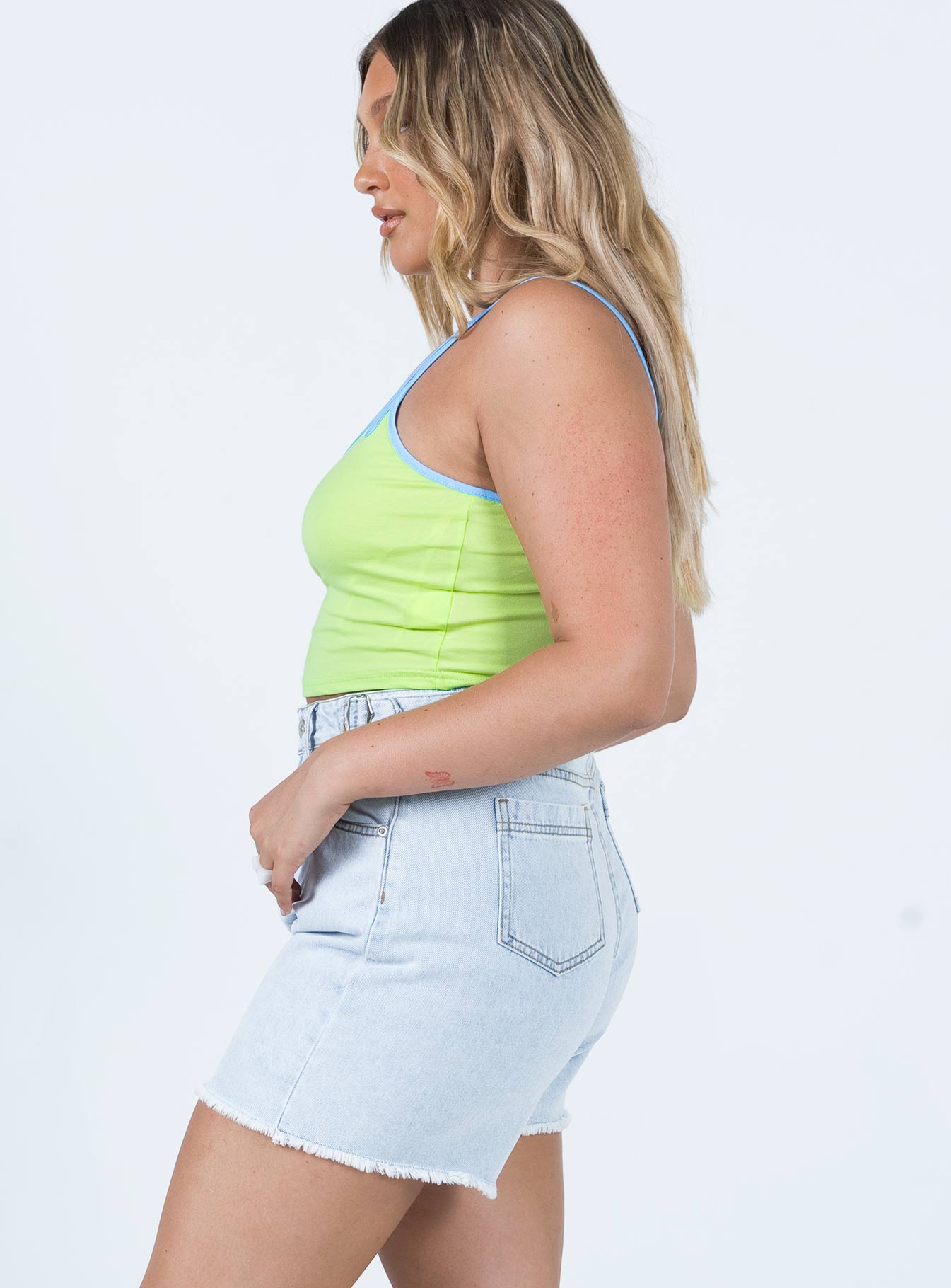 Bermuda Waist Adjustor Denim Shorts