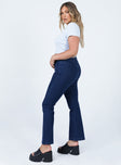 Dalta Mid Rise Flare Denim Jeans