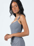 product Princess Polly Sleeveless Cowl  Josie Top Grey