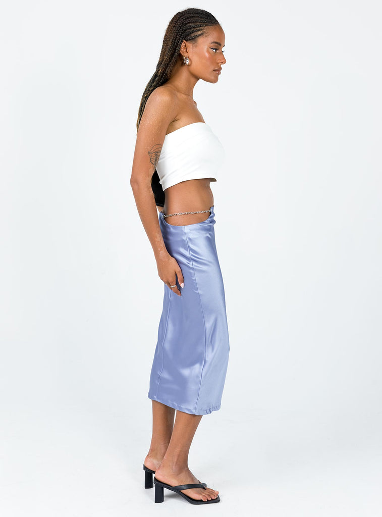 Lion‚Äôs Den Midi Skirt Blue