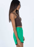 On Repeat Lounge Shorts Green
