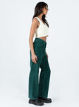 product Princess Polly High Waisted Pants  Kalinda Jeans Green Cord