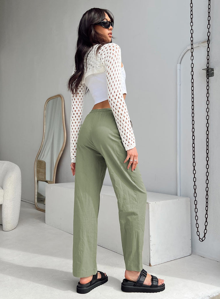 Tumble Pants Green 3653