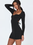 Princess Polly   Nolan Mini Dress Black