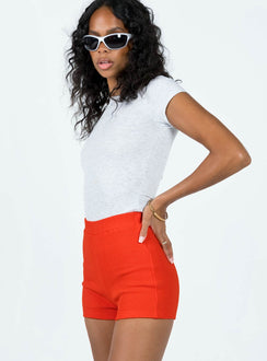 Bailey Bike Short Red Princess Polly high-rise 