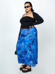 product Starry Midi Skirt Blue Curve Princess Polly  Maxi 