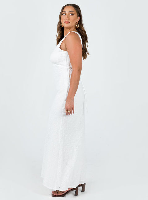 Nellie Maxi Dress | White | Womens | Princess Polly Nellie Maxi Dress | White | Womens | Princess Polly