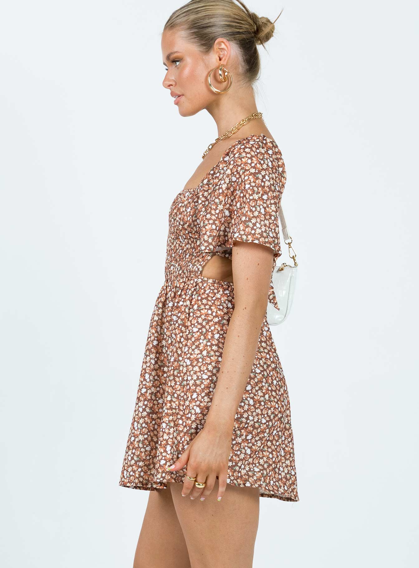 princess polly summer nights dress Summer Nights Mini Dress Blue Floral