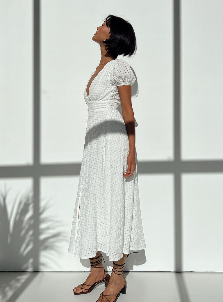Attal Midi Dress White